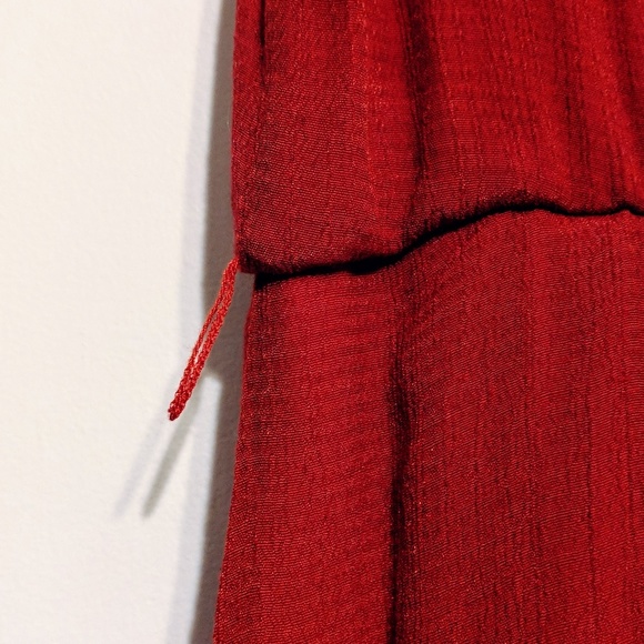 Red High-Low Dress - Picture 2 of 4